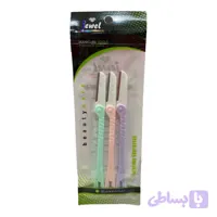 تیغ ابرو تاشو 3 عددی جول jewel مدل GR_503 jewel