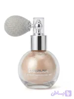 پودر هایلایتر پمپی شیگلم مدل Go Go Glow رنگ شاین نقره‌ای (Silver