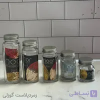 بانکه شیشه ای استوانه ای مکارتی