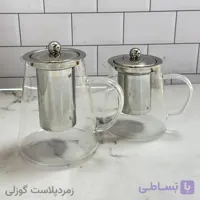 قوری پیرکس مدل گرد
