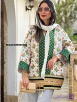 مانتو کتی زنانه سوزندوزی هندی کد24