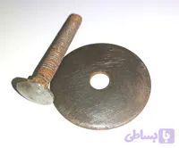 میخ واشر،پیچ و واشر فلزی جهت ایجاد بنچمارک BM