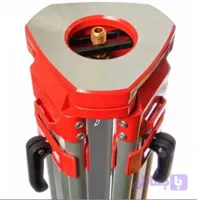 سه پایه آلومینیومی 2 قفله مناسب توتال استیشن و ترازیاب (کد BLLVB)