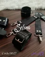 ست اکسسوری ۵ تکه چرم ضربدری فانتزی 9827