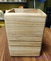 جا قاشقی چوبی بزرگ Wooden Cutlery Holder big