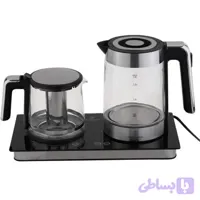 چای ساز ترام هاوس مدل TT12180 ظرفیت ۱.۸ لیتر با کتری شیشه ای Tram House Tea Maker Model TT12180, 1.8 liter capacity with glass kettle