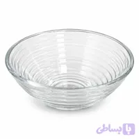 کاسه شیشه ای LAV 6 عددی بزرگ شیاردار LAV Large Ribbed Glass Bowl (Set of 6)