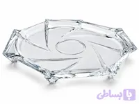 شیرینی خوری استیج تخت کریستال Stage Flat Serving Platter