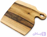 تخته سرو چوبی دست ساز دسته دار Handmade wooden serving board with a handle (کد ZDBSZ)
