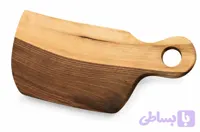 تخته سرو دسته دار چوبی دست ساز Handmade wooden serving board with a handle