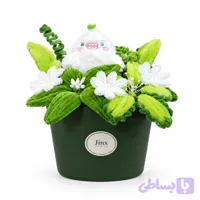 باکس گل خشک همراه با عروسک وارداتی Dried flower box with an imported doll (کد FVDBJ)