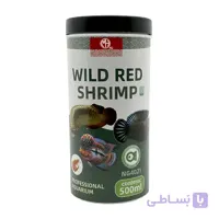 غذای ماهی MASH مدل میگو خشک Wild Red Shrimp حجم 500 میلی لیتر