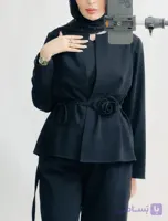 کت و شلوار زنانه شیک و مجلسی رنگ سبز