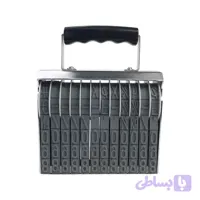 مهر شماره زن 12 رقم مدل Shiny N-B12 | ارتفاع اعداد 18 میلی متر