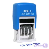 مهر اتوماتیک تاریخ‌دار کلوپ مدل S120 Dater | لاتین