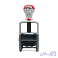مهر اتومایتک حرفه ای شماره زن 6 رقمی شاینی با جای ژلاتین مدل E-946/PL IR L