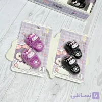 پاک کن فانتزی کرومی دمپایی کادویی دوتایی