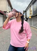 تیشرت باکسی نخ پنبه کد ۲۰۳