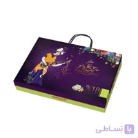 گز لقمه 18% پسته کادویی طرح مینیاتور
