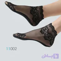 جوراب گیپوری مجلسی طرح گل - رسلا