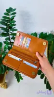 کیف پول تمام چرم گاوی طبیعی