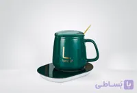 ماگ سرامیکی هیتردار لاکی رنگ سبز-کدمحصول131ML1001