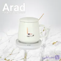 ماگ سرامیکی هیتردار لاکی رنگ سفید-کدمحصول131ML1001
