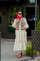 جلیقه سوزن دوزی طرح پرنده ارسال فوری