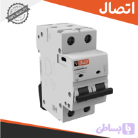 کلید مینیاتوری قدرت قطع 6 کیلو آمپر ایستاتوان اتصال