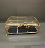 ظرف برنجی مدل تی بگ برنجی مپکو