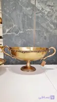 میوه خوری برنجی مدل کشکول از کالکشن گل