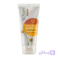 کرم ضدآفتاب رنگی شون با SPF50 رنگ طبیعی حجم 50 میلی لیتر