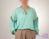 بلوز مجلسی زنانه کرپ شیدا