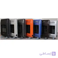 بخاری گازی جنرال افروز مدل F4200 بدون دودکش رنگ مشکی و زرشکی و ابی و سبز