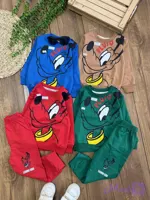 بلوزشلوار طرح سگ سایز35تا50
