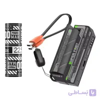 پاوربانک تفنگی فست شارژ با باتری شارژی قابل تعویض 5000 میلی آمپر 22.5 وات مدل WP126