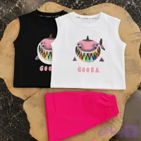 ست تاپ و شلوارک دخترانه کودک