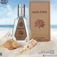عطر ادوپرفیوم مردانه و زنانه فراگرنس ورد مدل آکوا پورا حجم ۵۰ میل
