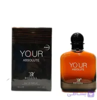 عطر ادوپرفیوم مردانه روونا مدل Your Absolute حجم ۱۰۰ میلی‌لیتر