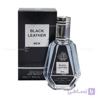 عطر ادکلن مردانه فراگرنس ورد بلک لدر (Fragrance World Black Leather) 50 میل