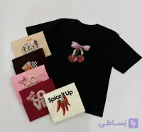 تیشرت قواره دار رنگارنگ