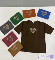 تیشرت قواره دار قلب پلنگی
