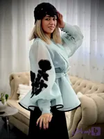 شومیز زنانه‌ حرير مدل عروسکی