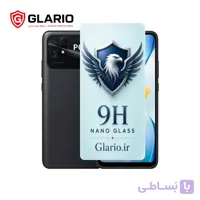 گلس نشکن نانو شیائومی Xiaomi Poco C40 | محافظ صفحه 9H Anti Shock