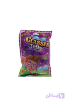 پاستیل ژله‌ای عینکی Glasses Jelly با طعم انگور؛ میان‌وعده‌ای خوشمزه و سرگرم‌کننده