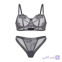 ست شورت و سوتین توری بارون کاپ B و C کد 012