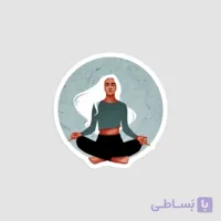 استیکر ضدآب برش خورده طرح سنگ قبر سایز ۳ سانتی متر