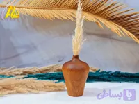 گلدان چوب گردو ارتفاع 10cm