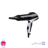 سشوار براون ساتین هیر 7 آیونیک بلک &amp; متالیک گری BRHD710E