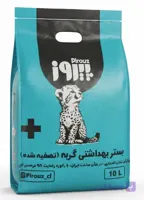 خاک بستر گربه پیروز مدل تصفیه شده ۸ کیلوگرمی